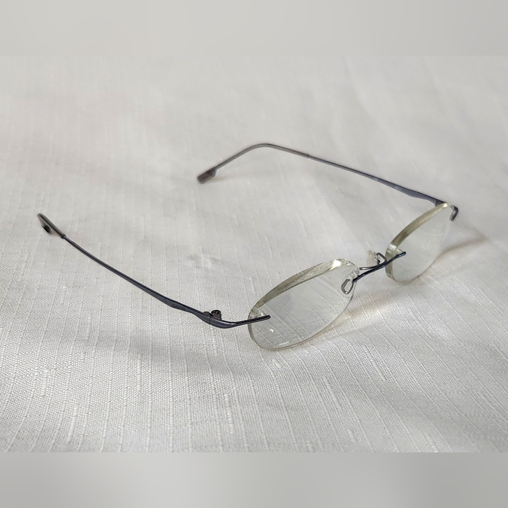 NIKON NC13 Rimless EYEGLASSES FRAMES titanium 0813 140 Adult Unisex glasses Rare